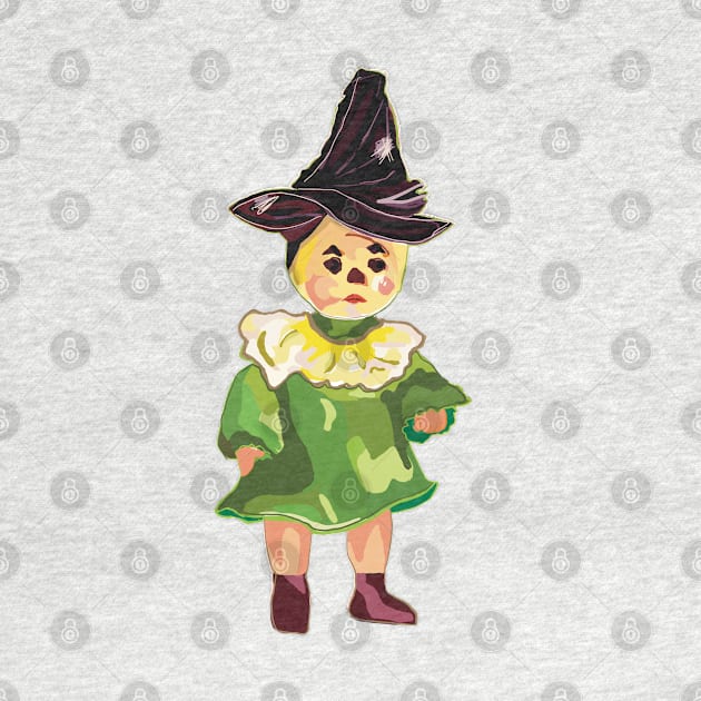 Cute little Scarecrow doll from Wizard of Oz by Peaceful Pigments